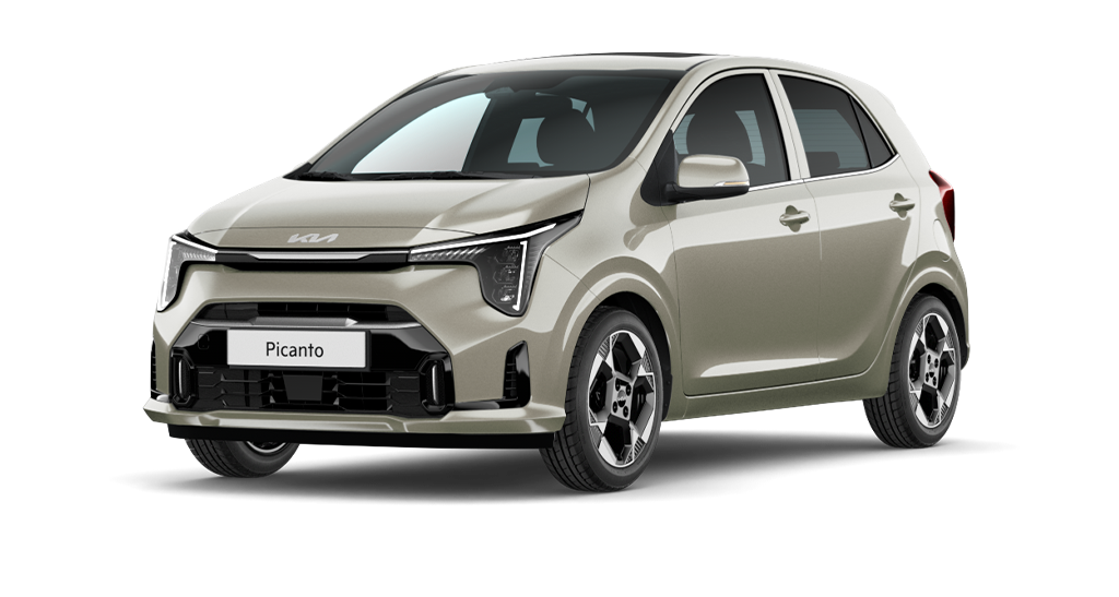 Der Kia Picanto Spirit, MMG, beige